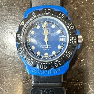 TAG Heuer Formula 1 Blue and Black Dive Watch